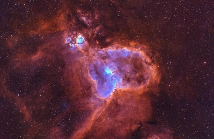 IC 1805 THE HEART NEBULA