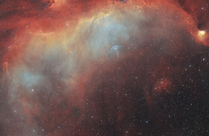 Seagull Nebula - second try
