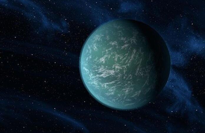 artists depiction of a super-earth