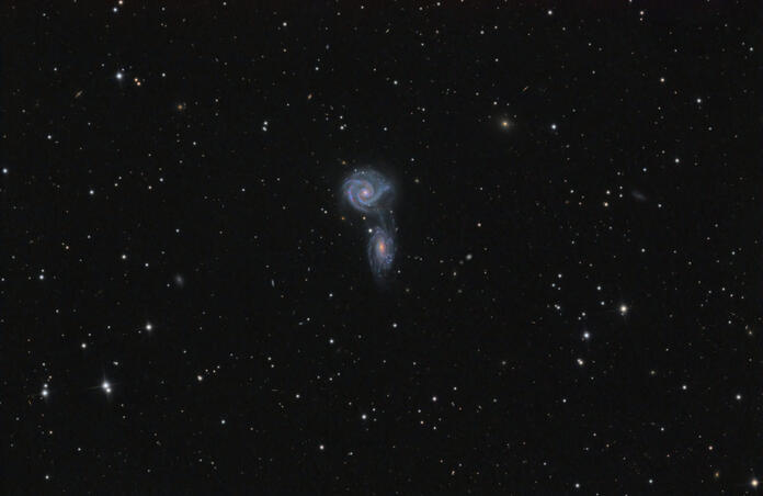  NGC 5426 and NGC 5427