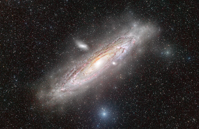 Andromeda in L-HaRGB