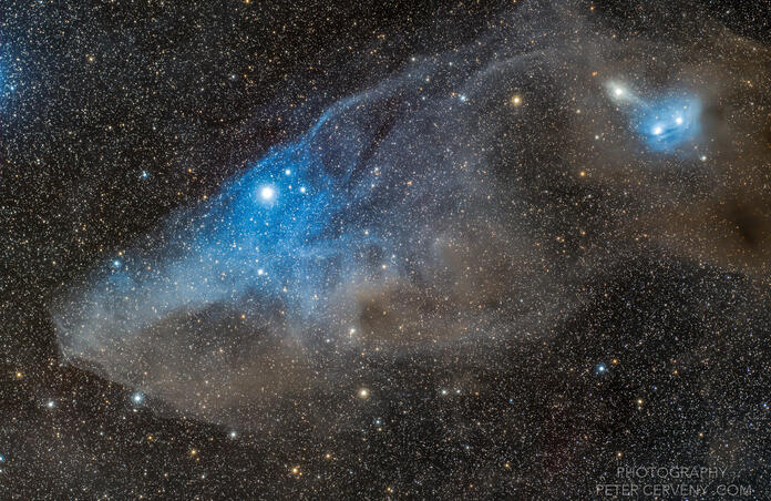 Blue Horsehead Nebula IC4592