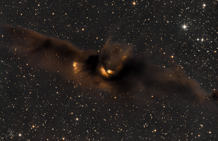 Wings of Dust: The Cosmic Bat – LDN 43