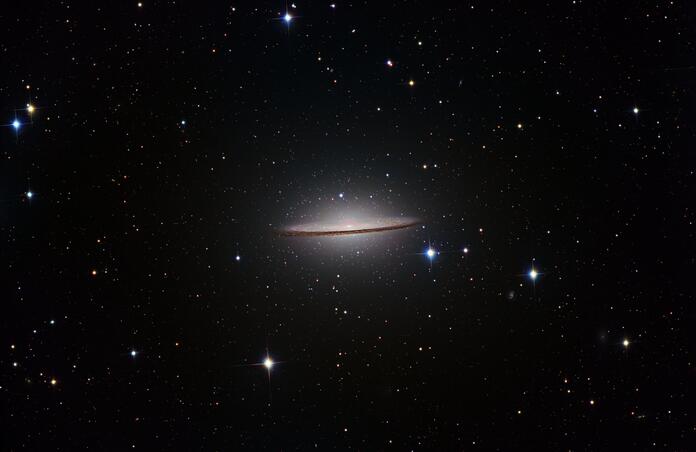 M104 Sombrero Edge-on Peculiar Galaxy
