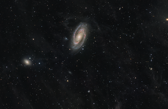 Bode's galaxy and friends