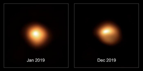 Betelgeuse before and after dimming