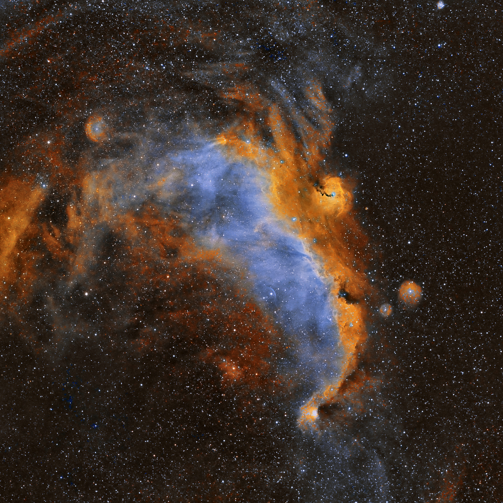  IC 2177 Seagull Nebula 