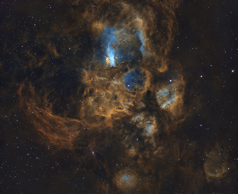 NGC6357 Lobster Nebula