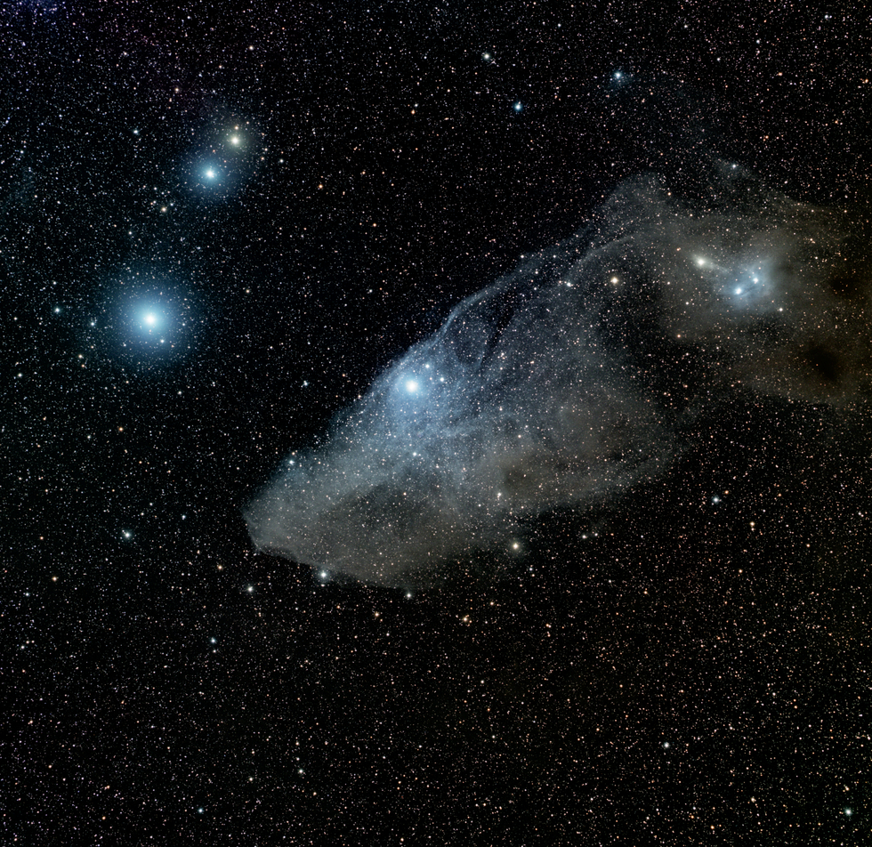 The Blue Horsehead Nebula (IC 4592) 