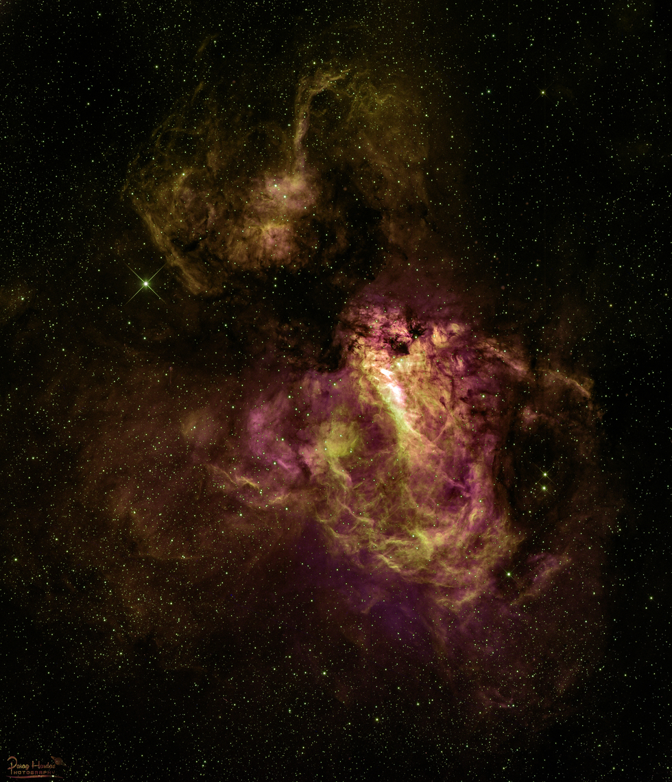 Swan Nebula : M17 : NGC 6618