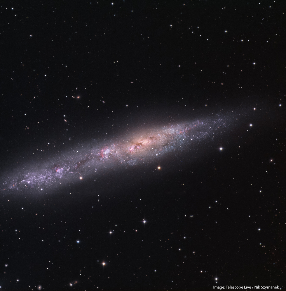 NGC 55 Sculptor barred spiral galaxy