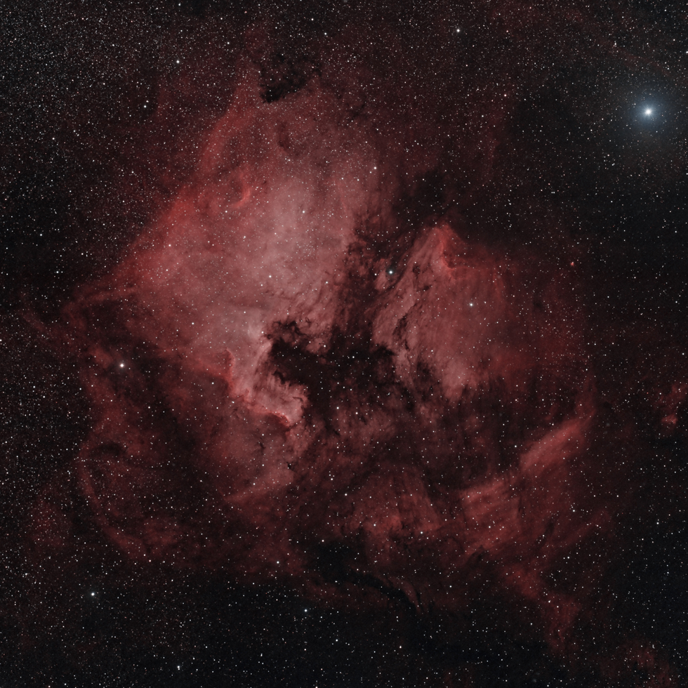 Widefield North America Nebula & Pelican Nebula & Deneb