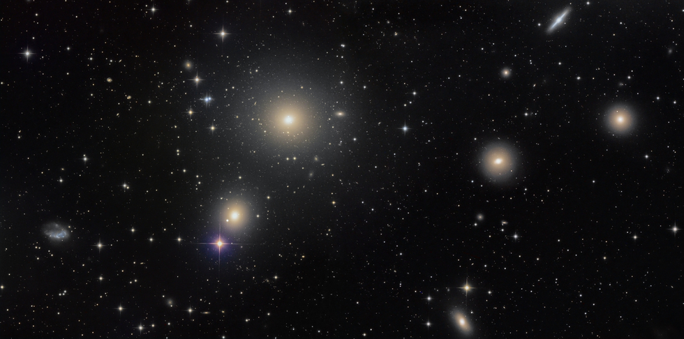 Fornax Galaxy Cluster Mosaic