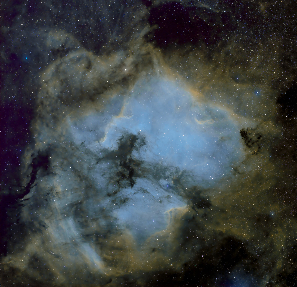 NGC 7000 narrowband image