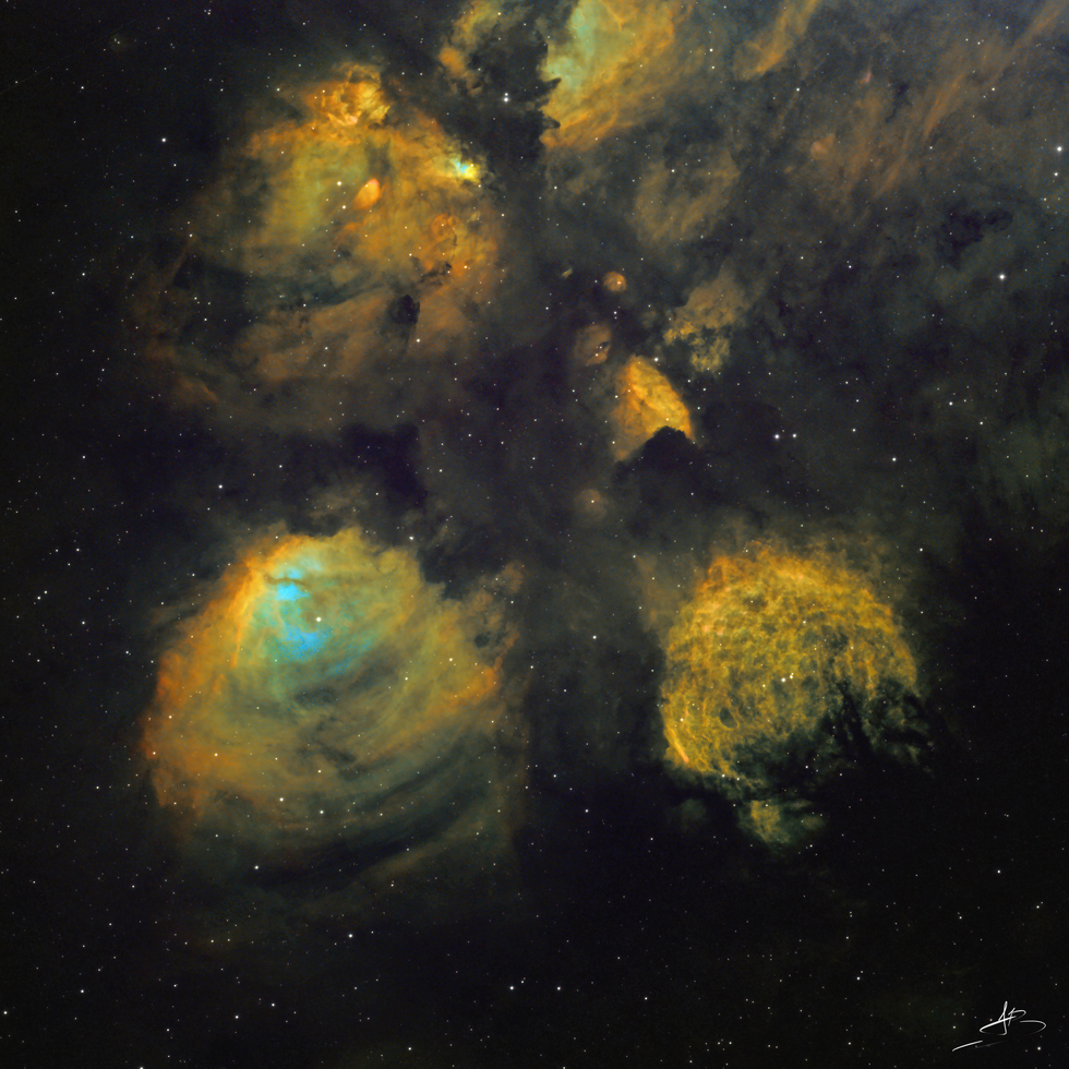 NGC6334 (Cat's Paw)