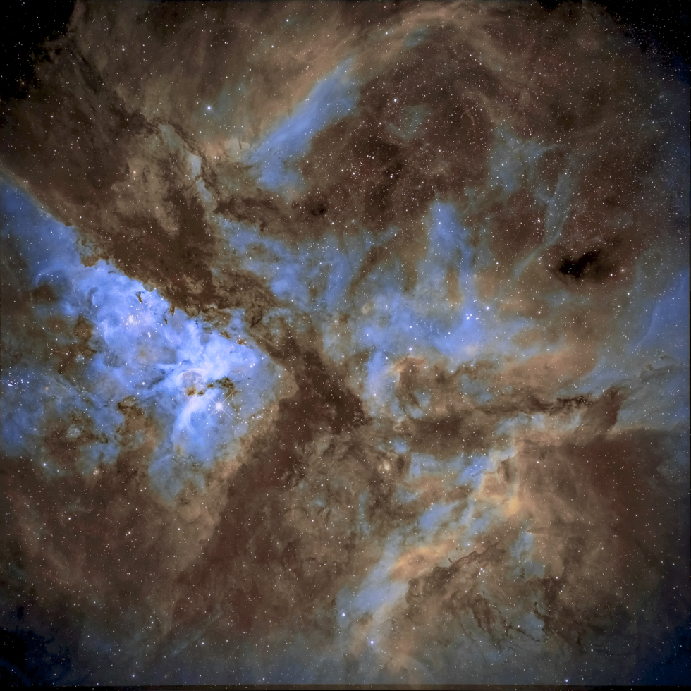 Reprocessed. NGC3372, Eta Carina, Pro Data Set
