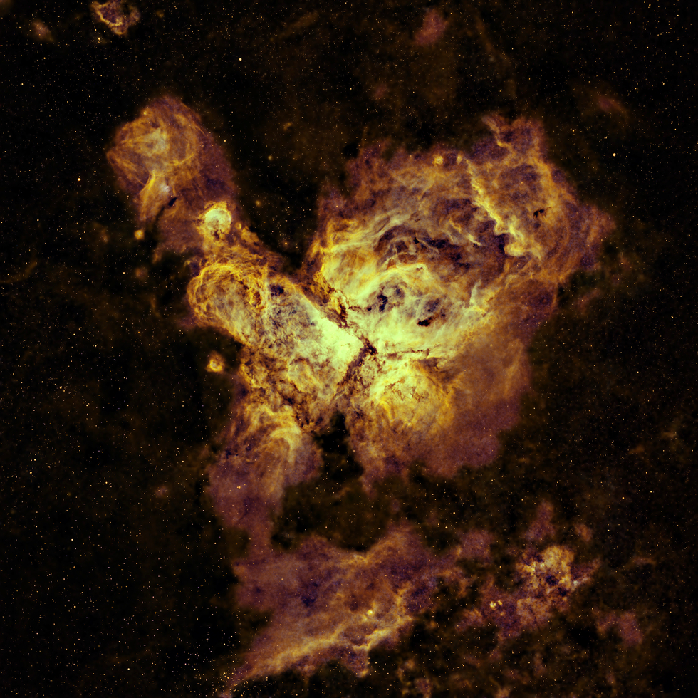 Eta Carina NGC 3372 in SHO