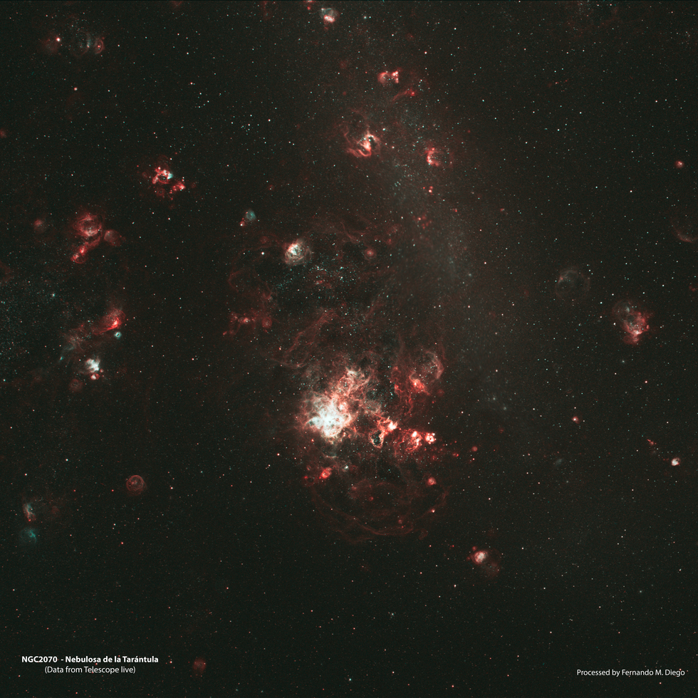 NGC2070 - Tarantula Nebula