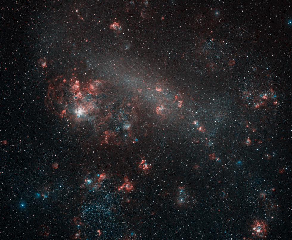 Large Magellanic Cloud in  HaOO