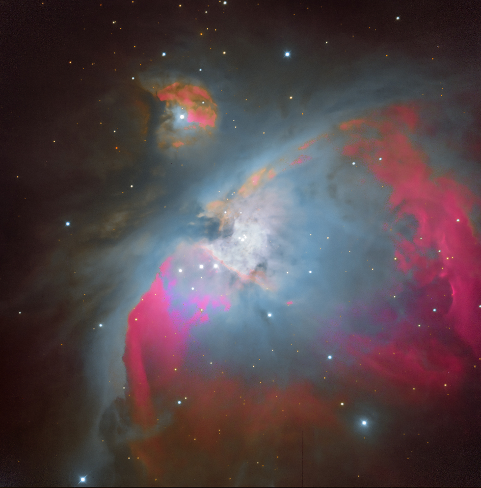 M42, the Great Orion Nebula, in Orion's sword.