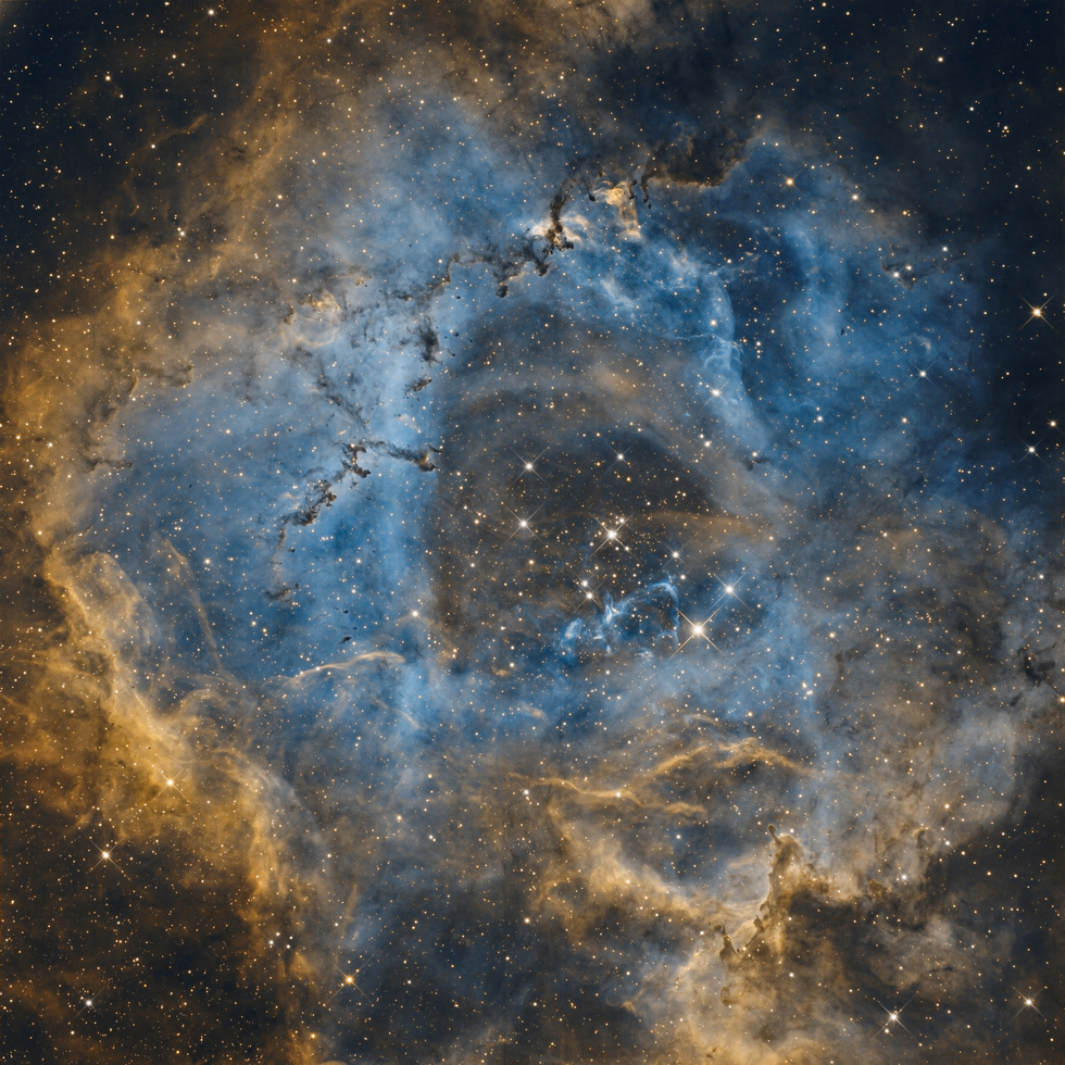 First SHO - Rosette Nebula