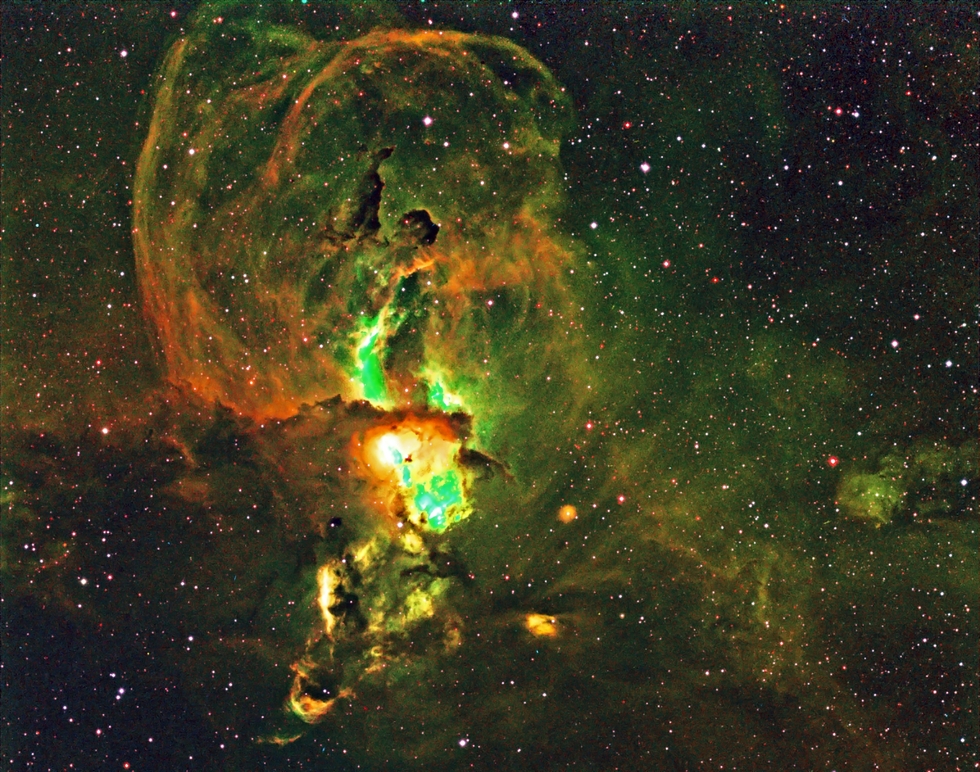 The STATUE OF LIBERTY Nebula (5 jan 2021)