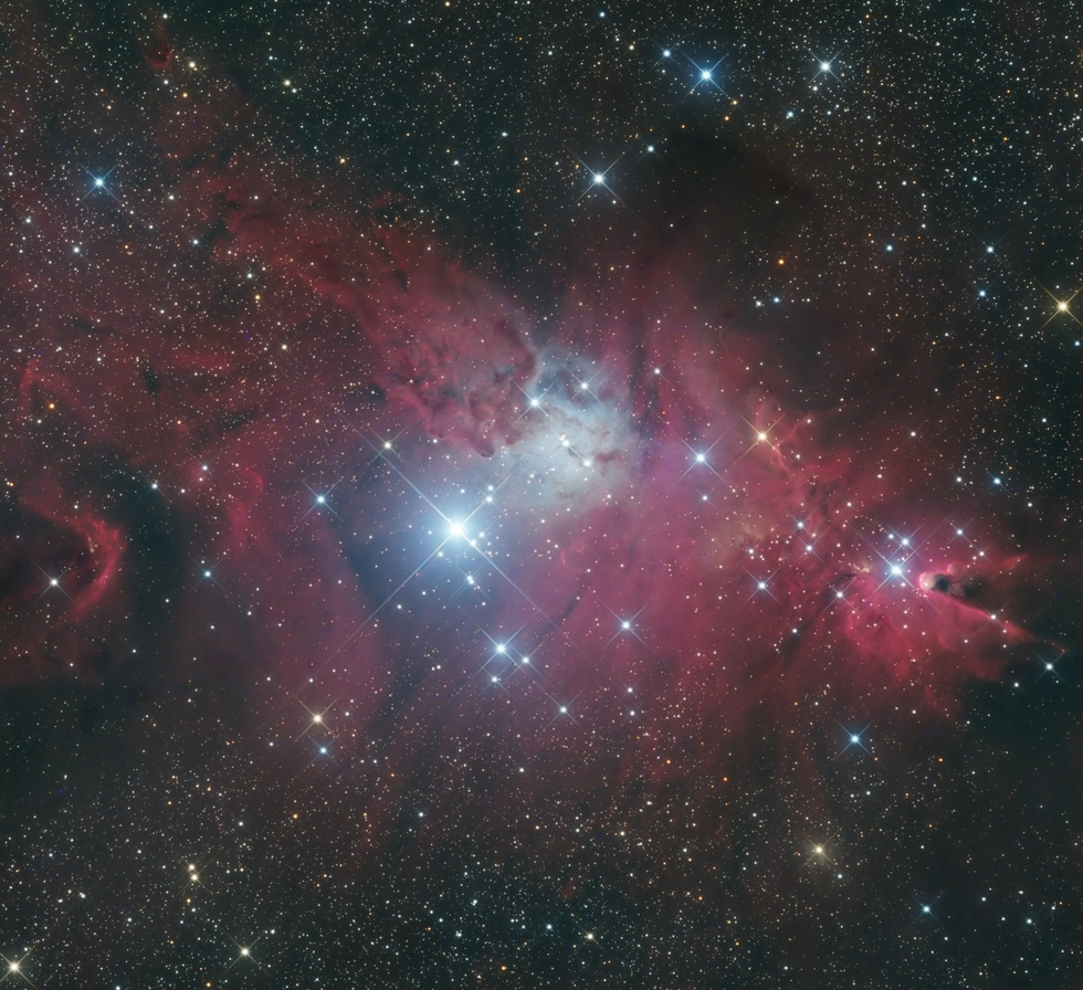 Cone Nebula RGB