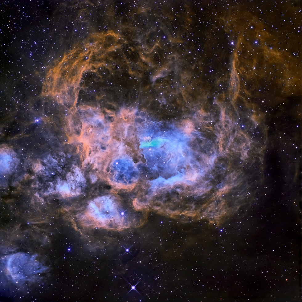 NGC 6357:  the Lobster