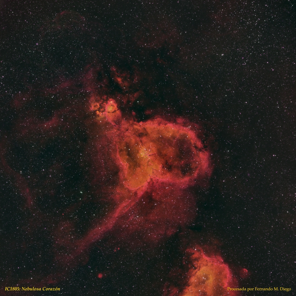 IC1805: Heart Nebula