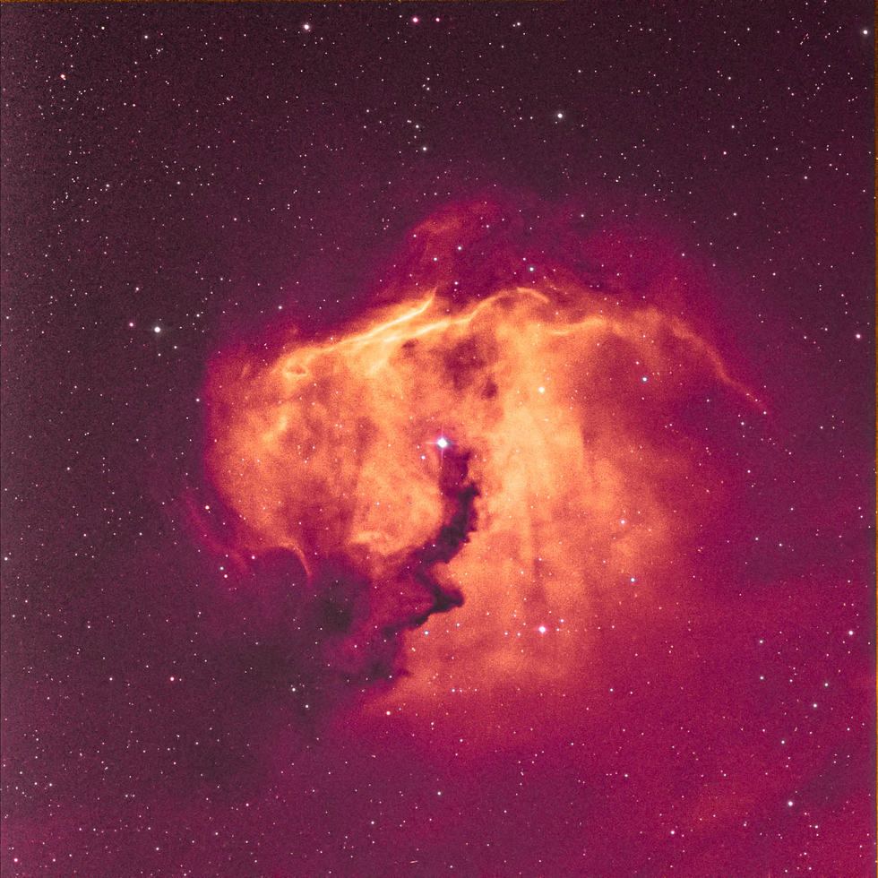 IC 2177 - Seagull Nebula , CHI-1 Pro Data Set