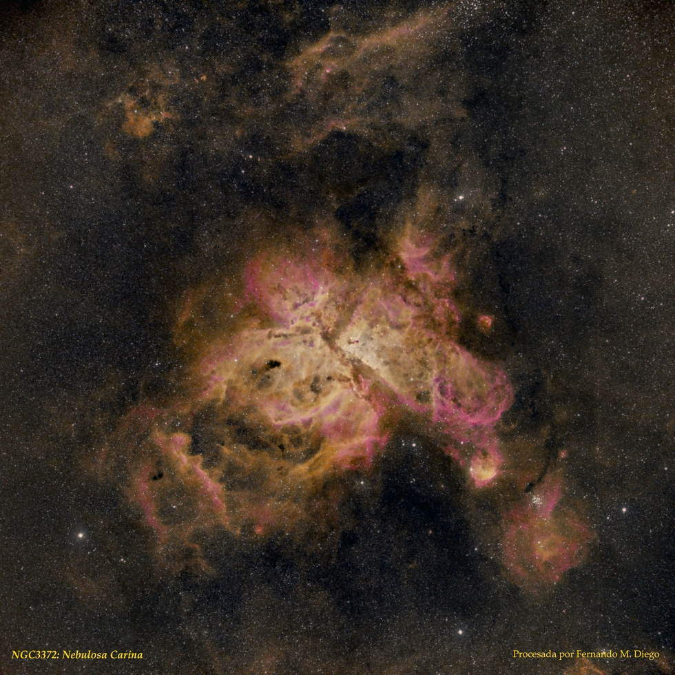 NGC3372: Eta Carina Nebula