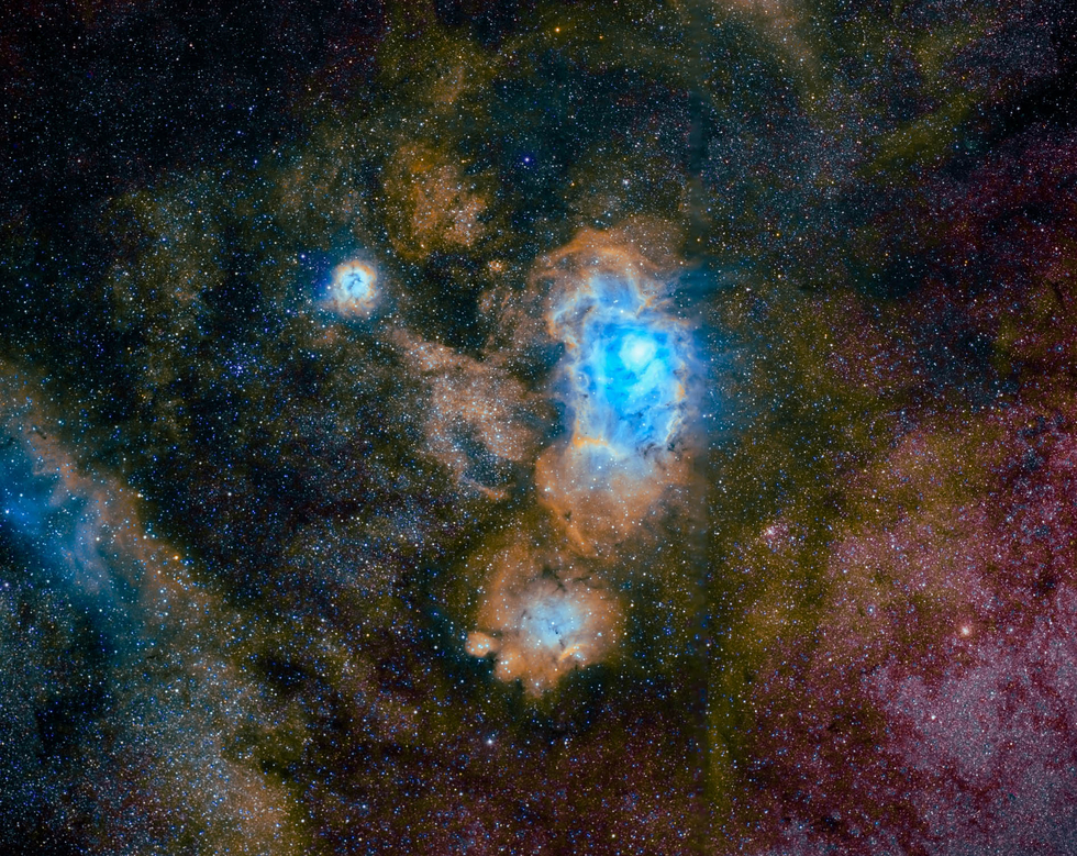Lagoon Nebula - Pro Data Set 