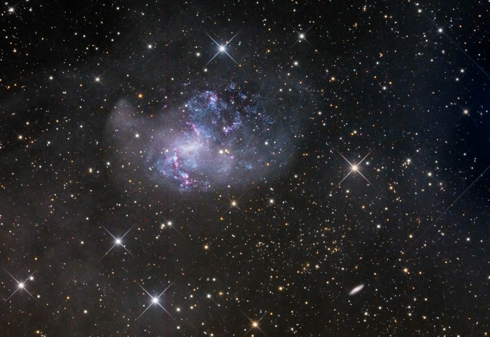 NGC1313 - Pro Data Set - Topsy Turvy Galaxy
