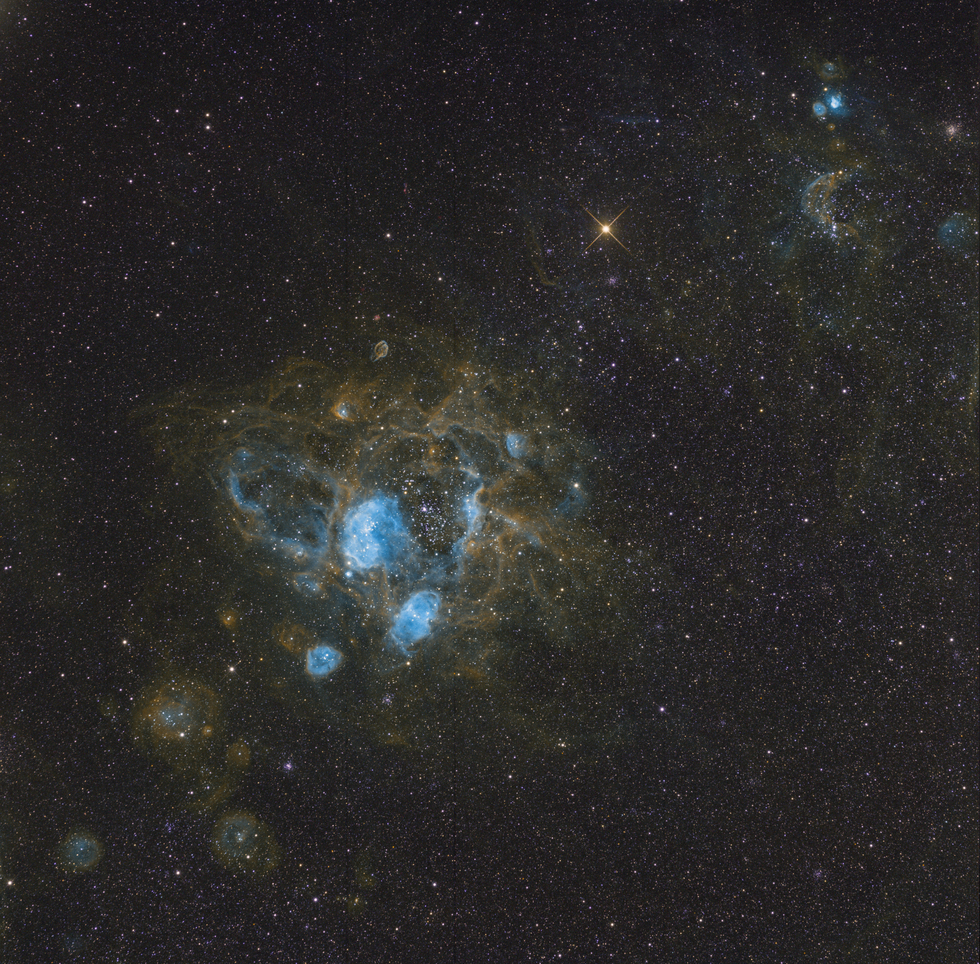 NGC 1760 Hubble Palette - Pro Data Set