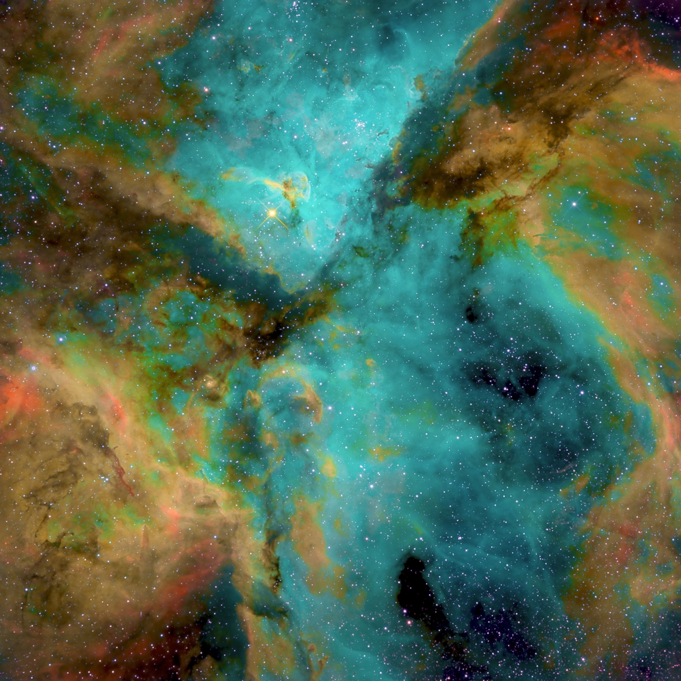 The eta Carina Nebula in HSO