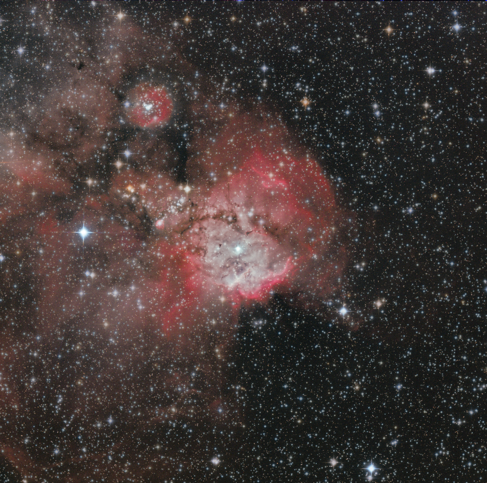 Skull and crossbones nebula