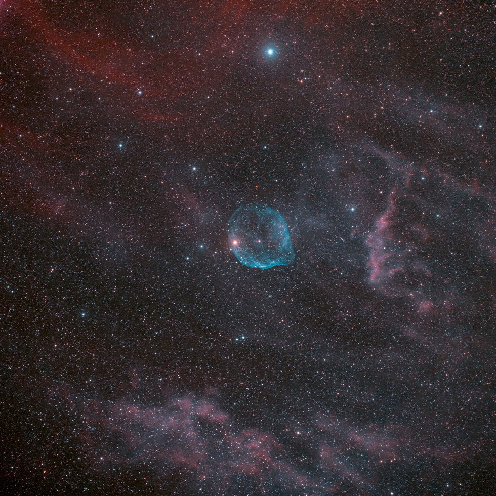 SH2-308 the Dolphin Nebula 