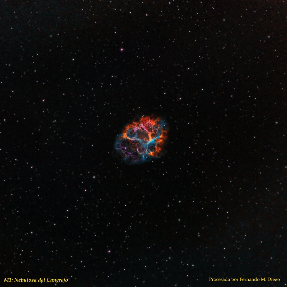 M1: Crab Nebula