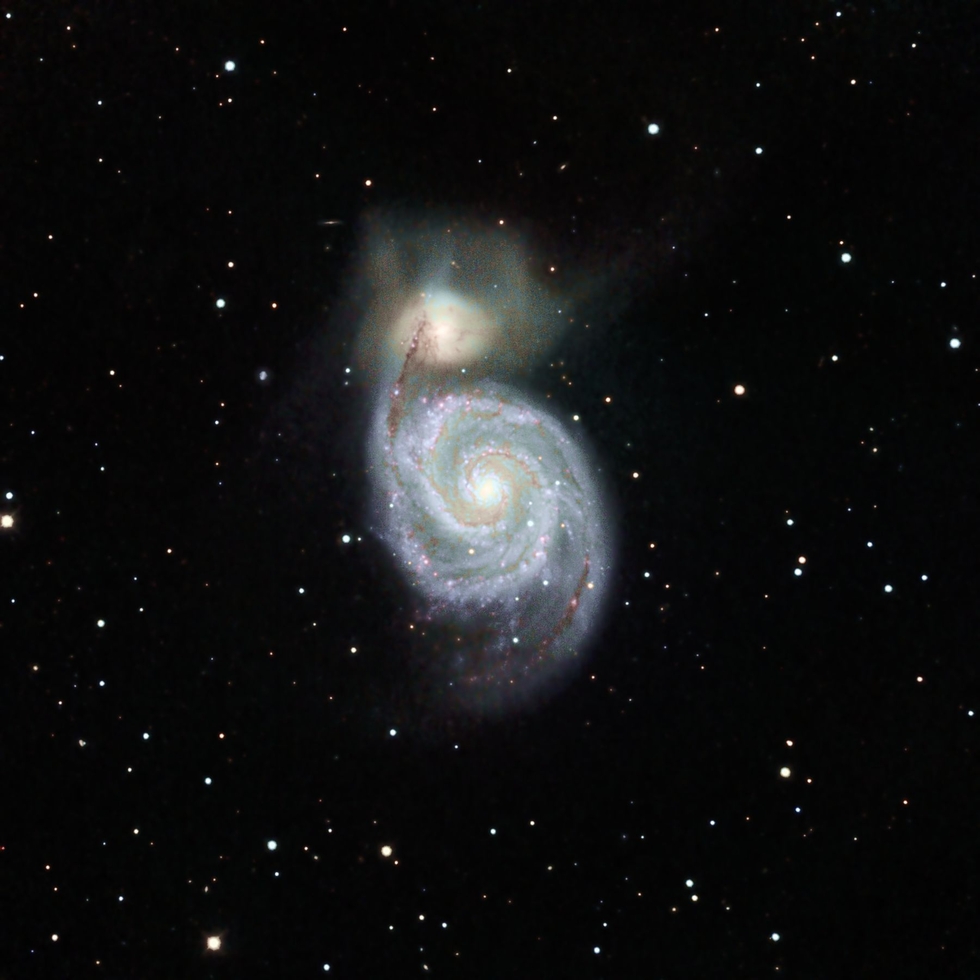 M51 and NGC5195