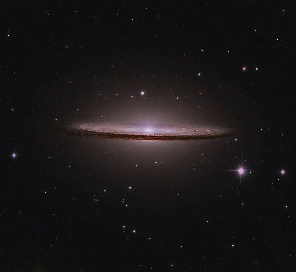 Sombrero Galaxy Telescope Live