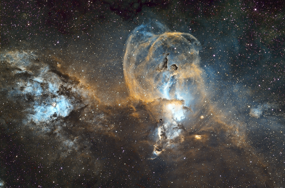 The Statue of Liberty Nebula