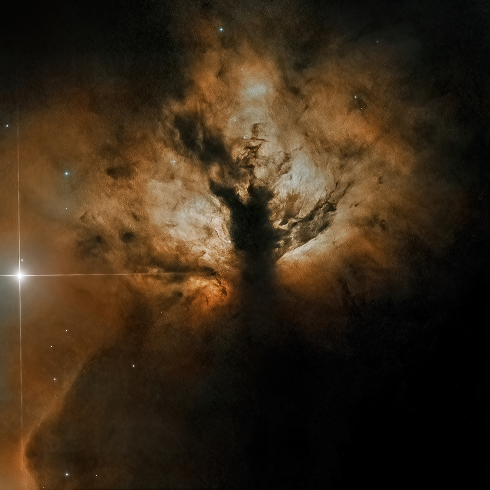 Flame nebula 