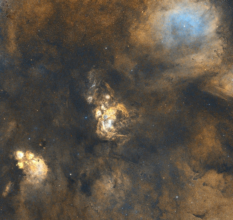 NGC6357+NGC6334 