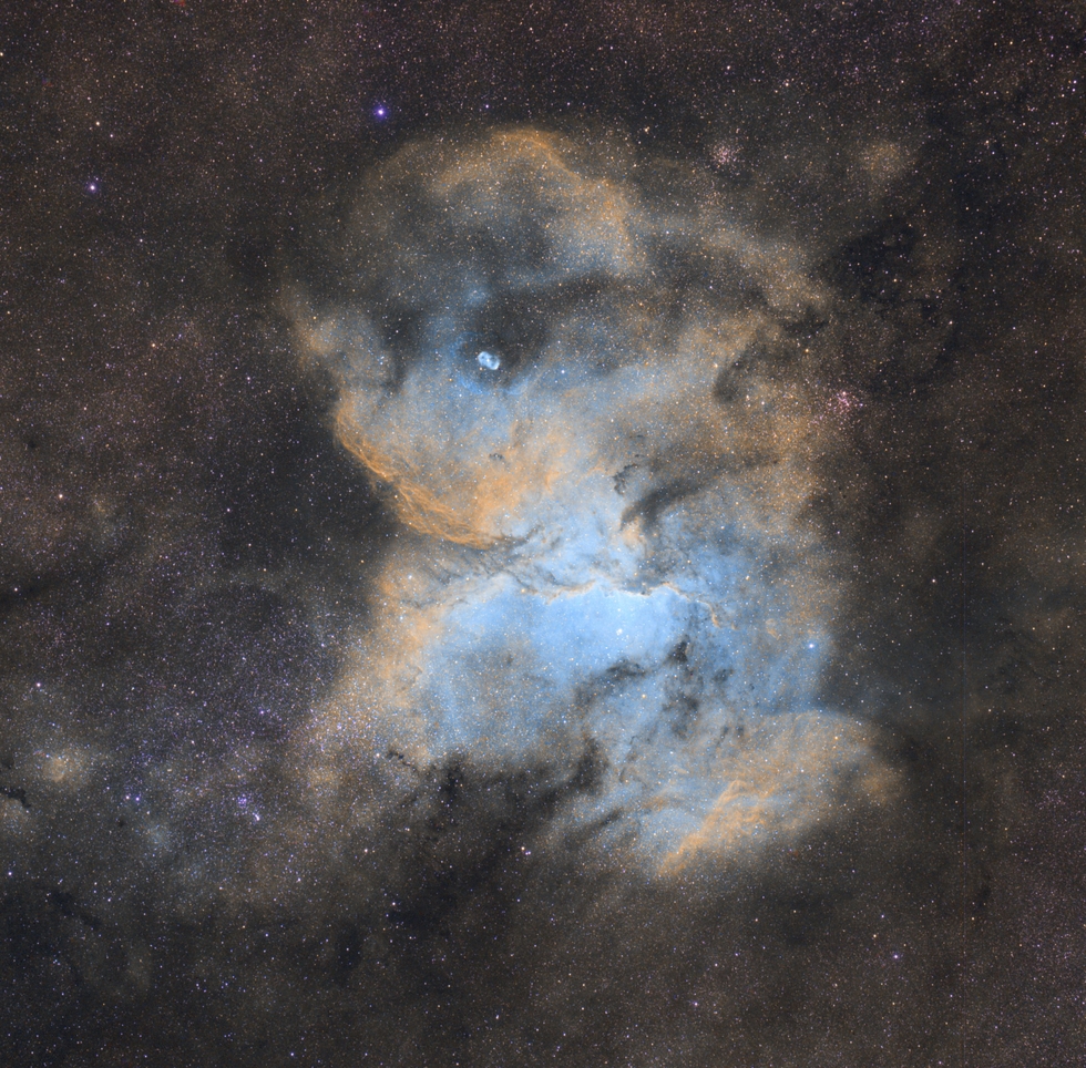 "Baby elephant" nebula