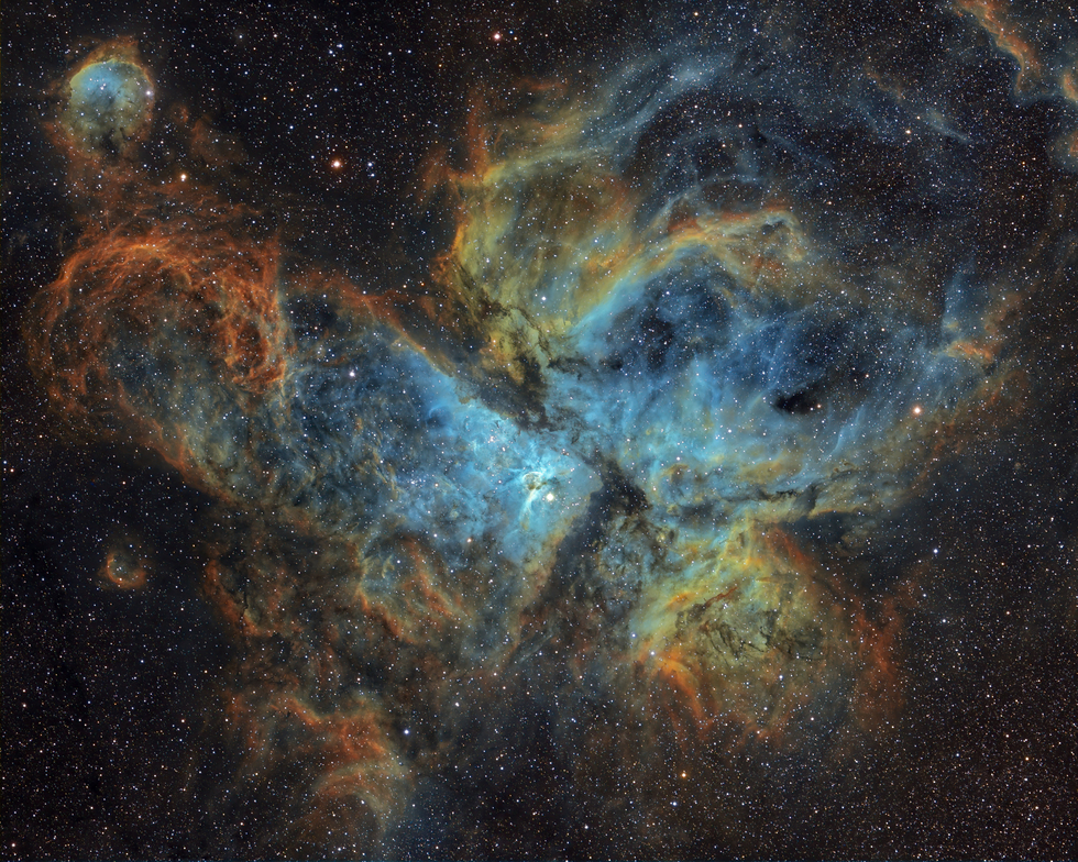 Eta Carinae Nebula Narrowband