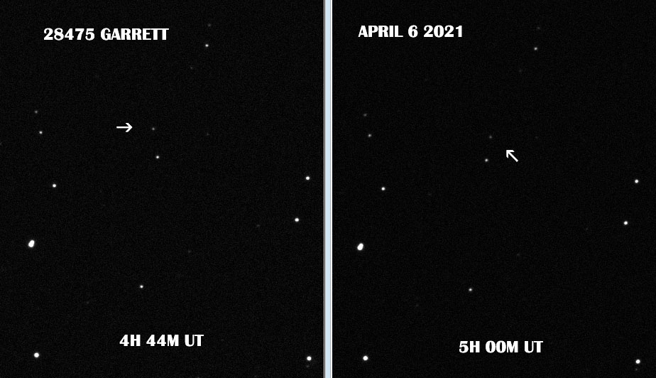 Minor Planet 28475 Garrett