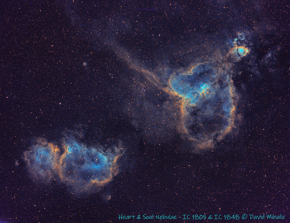 Heart & Soul Nebulae