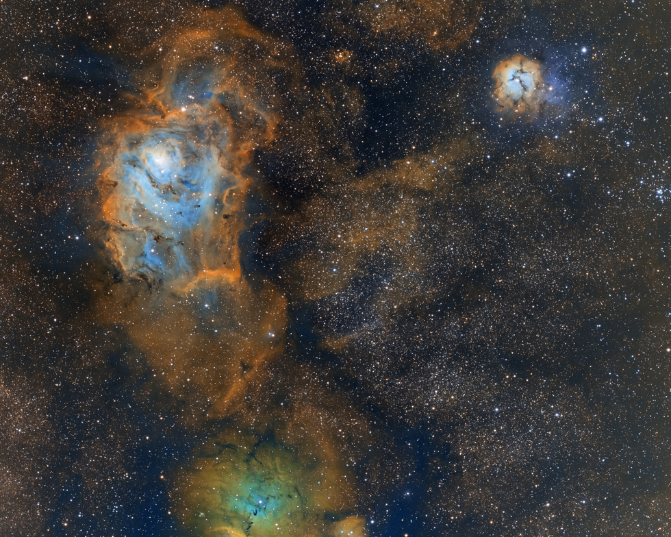trifid nebula hubble
