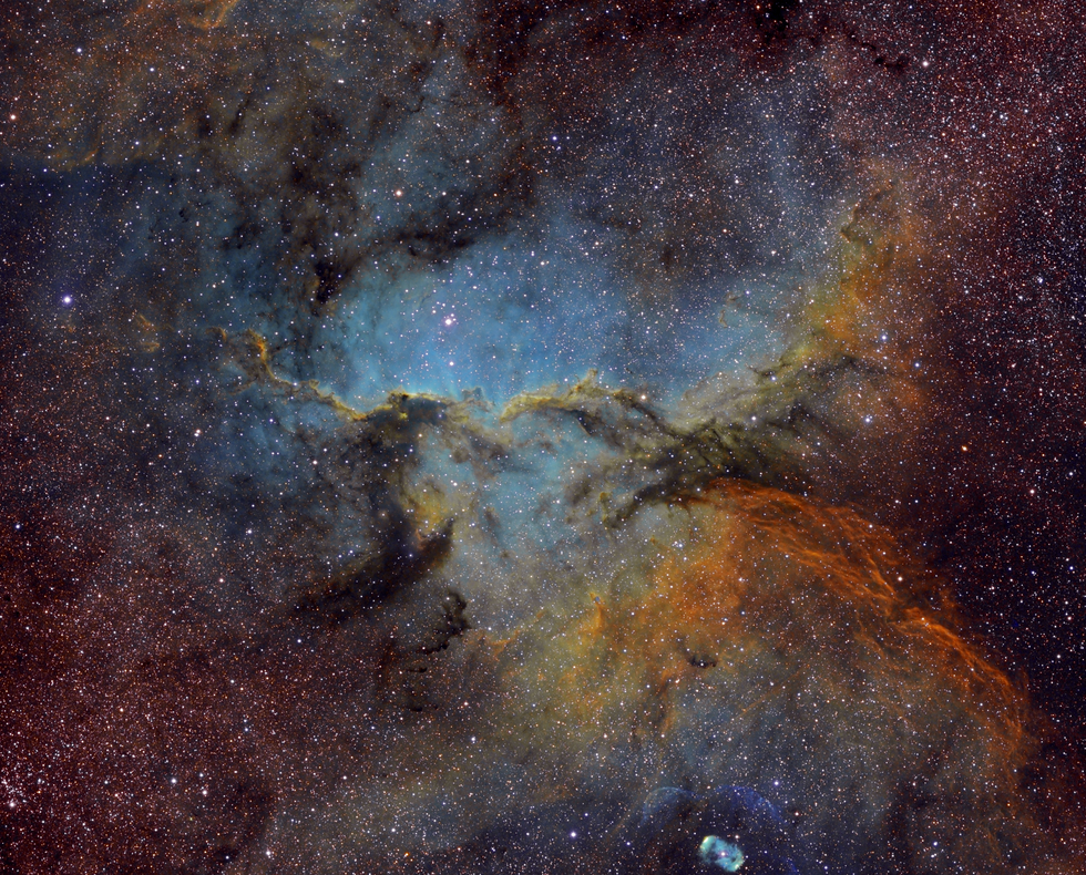 NGC 6188 in Ara