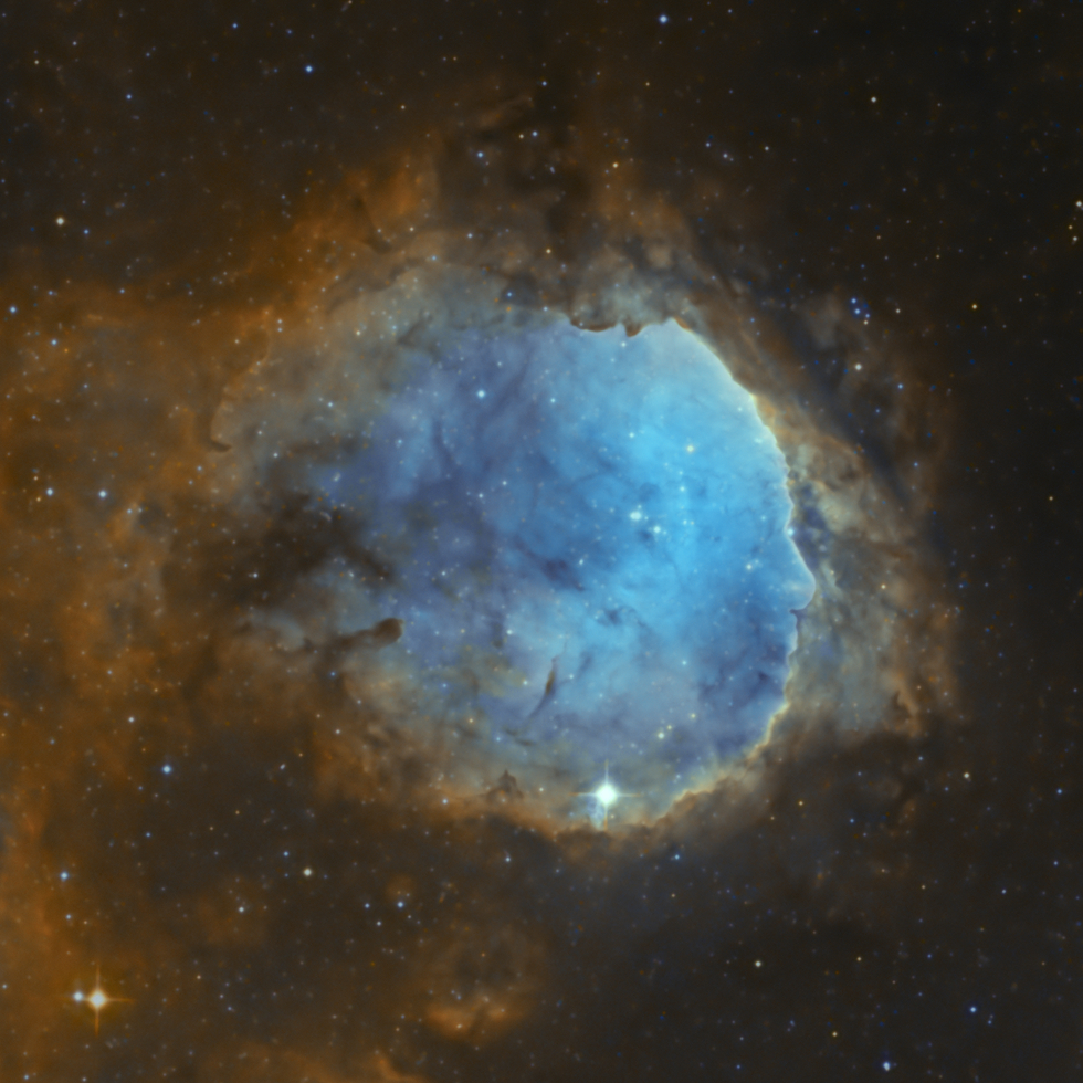 NGC 3324 in SHO